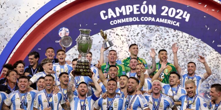Argentina es otra vez campeona de América