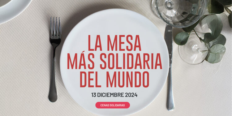 La mesa más solidaria del mundo