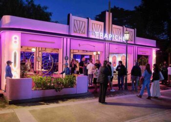 Trapiche volvió a conquistar al Campo de Polo con su espacio inspirado en el Inter Miami CF