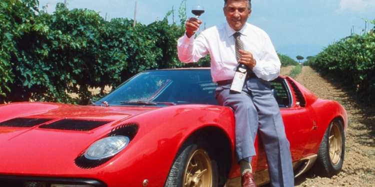 Lamborghini desembarca con sus vinos y espumantes en Argentina