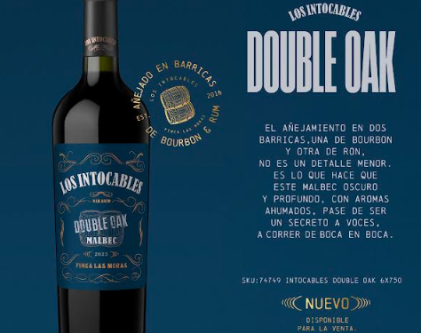 Lanzamiento Los Intocables Double Oak Malbec
