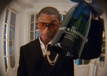 Pharrell Williams lanza su propia edición limitada de champagne Moët & Chandon