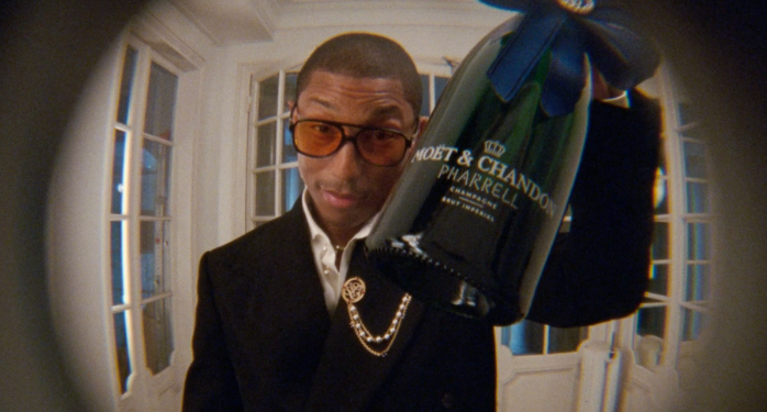 Pharrell Williams lanza su propia edición limitada de champagne Moët & Chandon