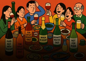 Por qué a la comida china no le importan las reglas del vino