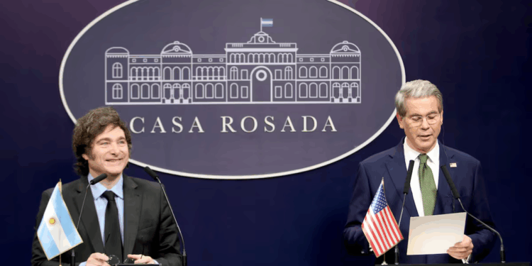 La economía argentina da buenas noticias a Javier Milei pese al frenazo global
