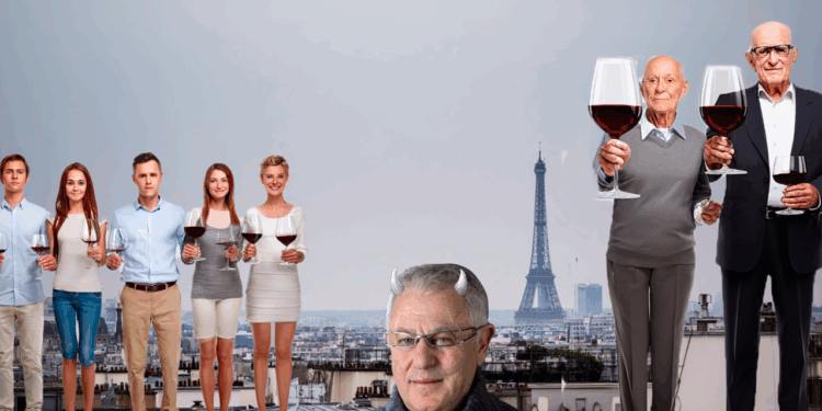 La pequeña y envejecida minoría que sustenta el vino francés