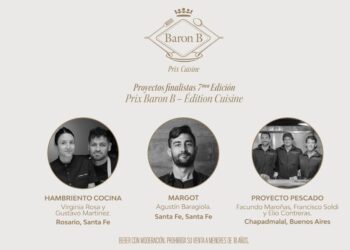 El “Prix Baron B – Édition Cuisine” anuncia los los tres proyectos finalistas de la 7ma. edición