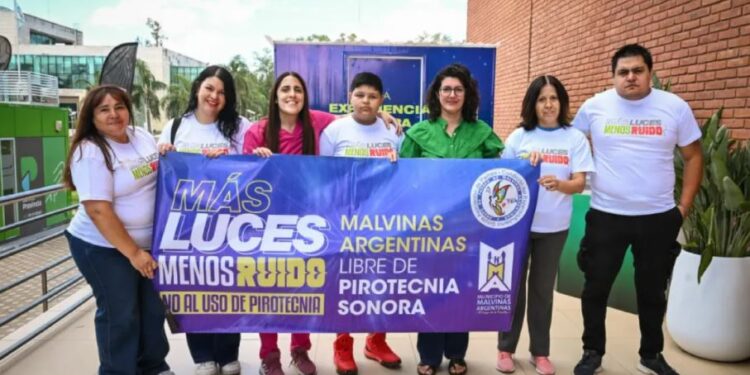 Más luces, menos ruido: Malvinas Argentinas refuerza la campaña en contra del uso de pirotecnia sonora