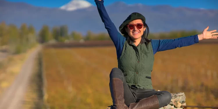 En la mesa con la Dra. Laura Catena, figura destacada del panorama vitivinícola argentino