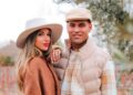 Lautaro Martínez y Agustina Gandolfo presentaron nuevas etiquetas en su viñedo de Mendoza